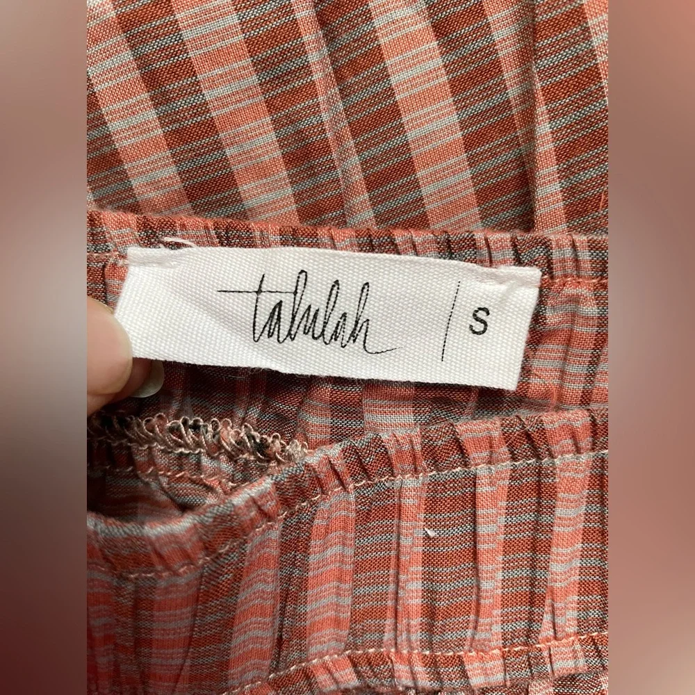 Talulah Women Straight Striped Pants Size Small - Picture 6 of 8